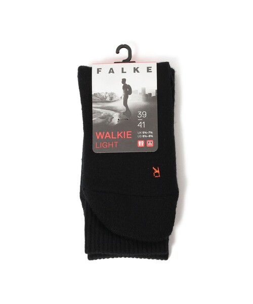 BEAMS(ビームス)の「FALKE / WALKIE LIGHT SOCKS(ソックス/靴下・メンズ・ブラック/グレー・42-43/39-41)」の2枚目の写真
