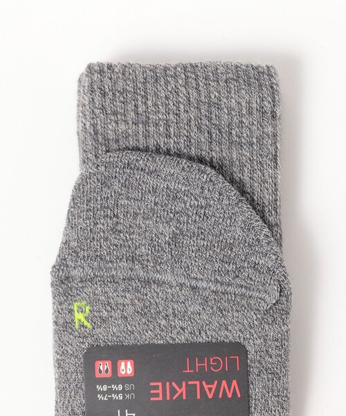 BEAMS(ビームス)の「FALKE / WALKIE LIGHT SOCKS(ソックス/靴下・メンズ・ブラック/グレー・42-43/39-41)」の4枚目の写真