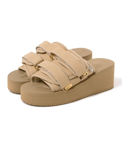 Ray BEAMS（レイビームス）の「SUICOKE MOTO-AC（サンダル・レディース・ブラック/ベージュ・23/24/25）」の2枚目の写真