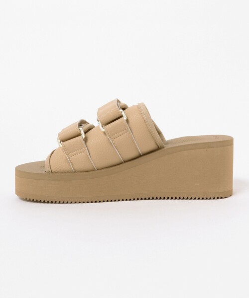 Ray BEAMS（レイビームス）の「SUICOKE MOTO-AC（サンダル・レディース・ブラック/ベージュ・23/24/25）」の4枚目の写真