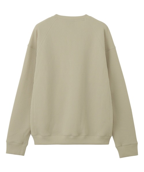 THE NORTH FACE（ザノースフェイス）の「ザ ノース フェイス THE NORTH FACE Quarterknit Crewクオーターニットクルー(ユニセックス)（ニット/セーター・メンズ・ブラック/アイボリー・M/L/XL/S）」の3枚目の写真