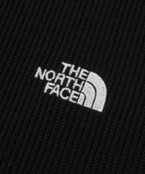 THE NORTH FACE（ザノースフェイス）の「ザ ノース フェイス THE NORTH FACE Quarterknit Crewクオーターニットクルー(ユニセックス)（ニット/セーター・メンズ・ブラック/アイボリー・M/L/XL/S）」の6枚目の写真
