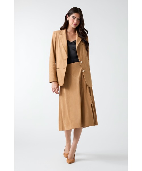 Guess（ゲス）の「JENNIE Suede Midi Skirt スカート（スカート・レディース・ベージュ・MEDIUM/SMALL）」の4枚目の写真