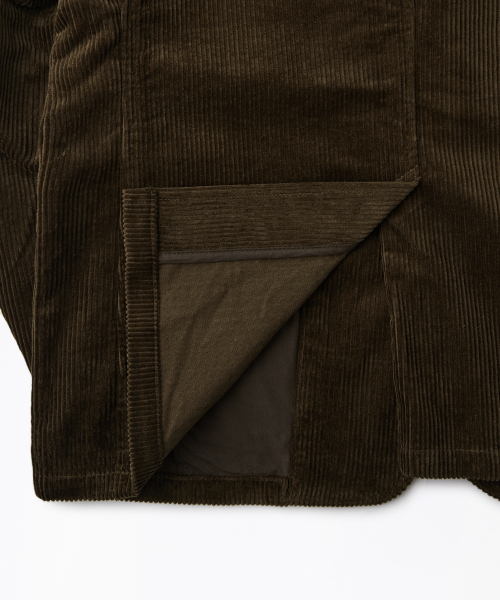 OUTSTANDING(アウトスタンディング)の「ハイデンシティ コーデュロイ クラシック 3ボタン ジャケット_BROWN(テーラードジャケット・メンズ・その他・SMALL/MEDIUM/LARGE)」の10枚目の写真