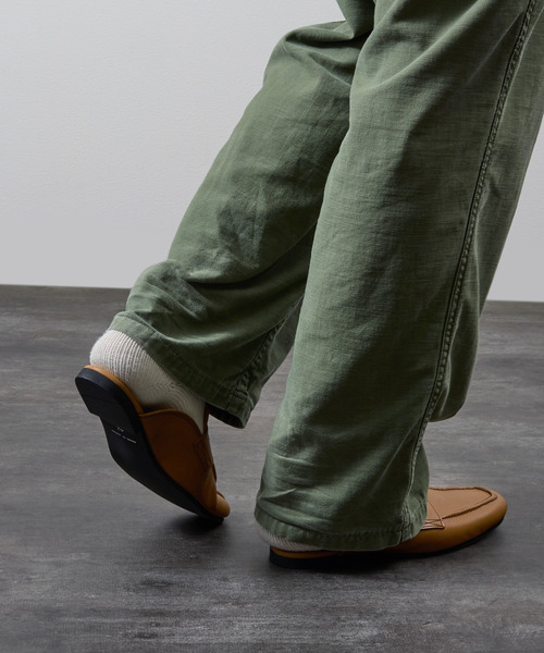 PADRONE(パドローネ)の「PADRONE パドローネ / FT CUTOFF Loafer フラットソールカットオフレザーローファー / PU8395-2001(ローファー・メンズ・ブラック/ブラウン・41/40/42)」の15枚目の写真