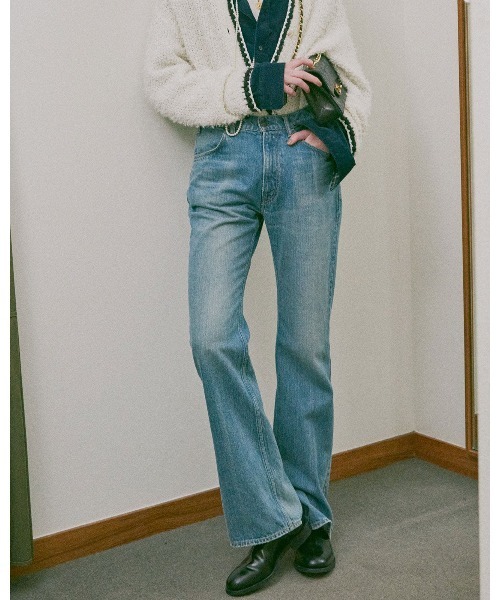 THE SHINZONE(ザ シンゾーン)の「JANE DENIM PANTS 26AMSPA05(デニムパンツ・レディース・ブルー・36inch/30inch/34inch/38inch/32inch)」の1枚目の写真
