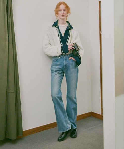 THE SHINZONE(ザ シンゾーン)の「JANE DENIM PANTS 26AMSPA05(デニムパンツ・レディース・ブルー・36inch/30inch/34inch/38inch/32inch)」の3枚目の写真