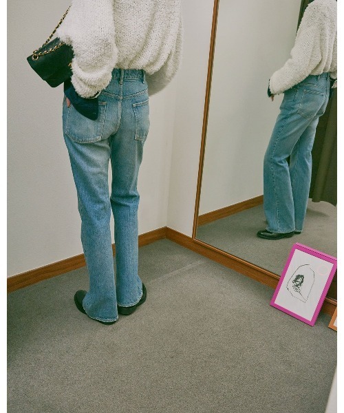 THE SHINZONE(ザ シンゾーン)の「JANE DENIM PANTS 26AMSPA05(デニムパンツ・レディース・ブルー・36inch/30inch/34inch/38inch/32inch)」の4枚目の写真