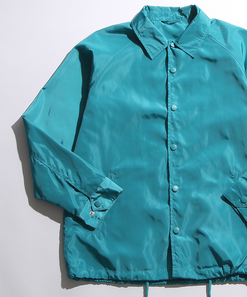 WEGO（ウィゴー）の「WEGO/コーチジャケット（ブルゾン・メンズ・ブラック/ターコイズブルー/レッド/パープル・MEDIUM/LARGE）」の14枚目の写真