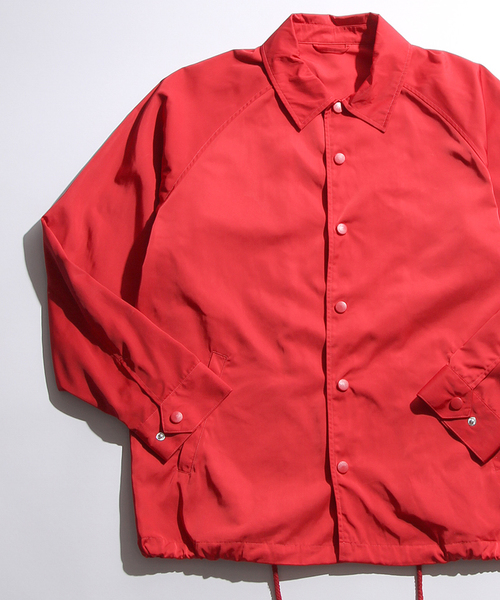 WEGO（ウィゴー）の「WEGO/コーチジャケット（ブルゾン・メンズ・ブラック/ターコイズブルー/レッド/パープル・MEDIUM/LARGE）」の12枚目の写真