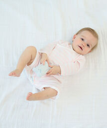 こども ビームス / 1cmボーダー 2WAY ロンパース (50～70cm)