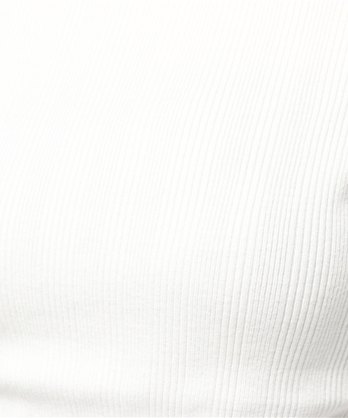 NATURAL BEAUTY BASIC（ナチュラルビューティーベーシック）の「総針リブニット（ニット/セーター・レディース・グレー/ホワイト系その他/ピンク・MEDIUM）」の10枚目の写真