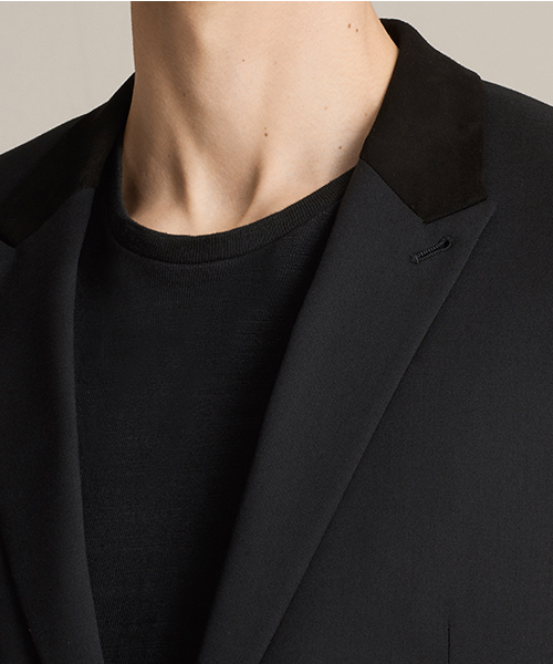ALLSAINTS（オールセインツ）の「【本日セール終了】MAVIS BLAZER（テーラードジャケット・メンズ・チャコールグレー/ブラック・36/34/38）」の12枚目の写真