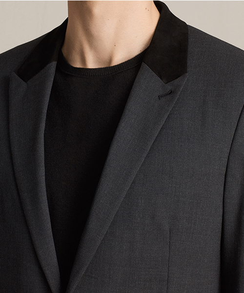 ALLSAINTS（オールセインツ）の「【本日セール終了】MAVIS BLAZER（テーラードジャケット・メンズ・チャコールグレー/ブラック・36/34/38）」の15枚目の写真