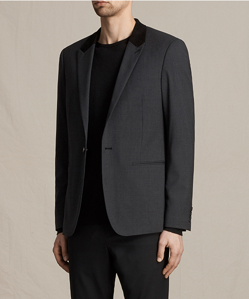 ALLSAINTS（オールセインツ）の「【本日セール終了】MAVIS BLAZER（テーラードジャケット・メンズ・チャコールグレー/ブラック・36/34/38）」の16枚目の写真