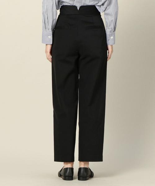 BEAUTY&YOUTH UNITED ARROWS（ビューティーアンドユースユナイテッドアローズ）の「BY ハイウエストタックパンツ ◆（その他パンツ・レディース・ブラック/オレンジ系その他/ベージュ・SMALL/MEDIUM）」の5枚目の写真