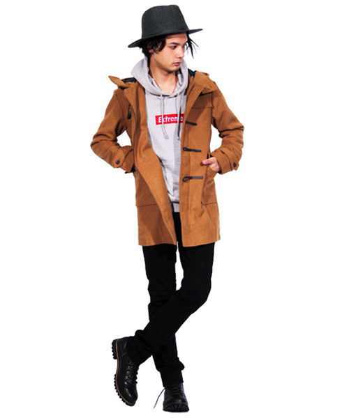 ８(eight)（エイト）の「ヘリンボーン ツバ広 中折れ ハット 帽子（ハット・メンズ・グレー/チャコールグレー・FREE）」の3枚目の写真