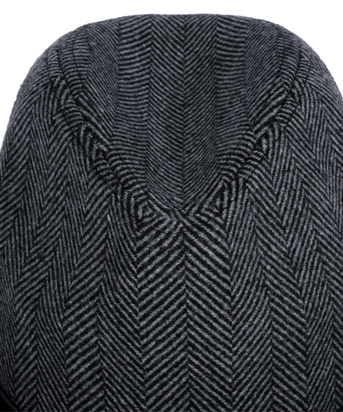 ８(eight)（エイト）の「ヘリンボーン ツバ広 中折れ ハット 帽子（ハット・メンズ・グレー/チャコールグレー・FREE）」の19枚目の写真