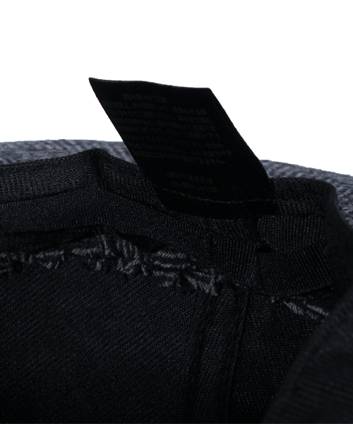 ８(eight)（エイト）の「ヘリンボーン ツバ広 中折れ ハット 帽子（ハット・メンズ・グレー/チャコールグレー・FREE）」の9枚目の写真