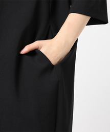 えり　ENFOLD コクーンワンピース　36 オケージョン ENFOLD PEライトジョーゼット コクーン ワンピース - メルカリ