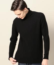 BEAUTY&YOUTH UNITED ARROWS | BY ウォッシャブル  アゼ タートルネック ニット(ニット/セーター)