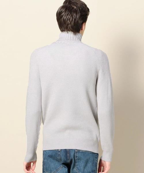 BEAUTY&YOUTH UNITED ARROWS(ビューティーアンドユースユナイテッドアローズ)の「BY ウォッシャブル アゼ タートルネック ニット ◆(ニット/セーター・メンズ・ホワイト/ブラック/ライトグレー・X-LARGE/LARGE/MEDIUM/SMALL)」の16枚目の写真