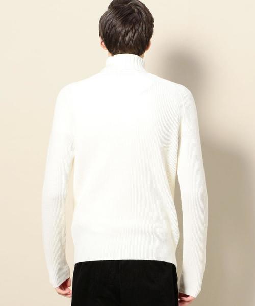 BEAUTY&YOUTH UNITED ARROWS(ビューティーアンドユースユナイテッドアローズ)の「BY ウォッシャブル アゼ タートルネック ニット ◆(ニット/セーター・メンズ・ホワイト/ブラック/ライトグレー・X-LARGE/LARGE/MEDIUM/SMALL)」の14枚目の写真
