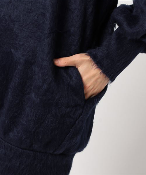 onespo(ワンスポ)の「ビックスリーブシャギーOP(ワンピース・レディース・ライトブルー/ダークグリーン/ボルドー/ダークブルー/ライトピンク・M)」の8枚目の写真