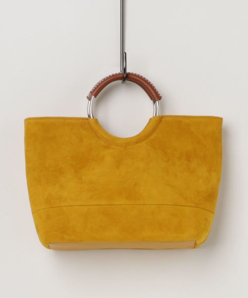 LE VERNIS（ル・ベルニ）の「リングBOXバッグ（ハンドバッグ・レディース・ライトグレー/イエロー/ラベンダー・FREE）」の3枚目の写真