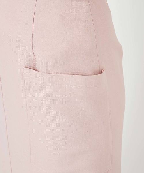 Velvet BY NOISE MAKER（ベルベッドバイノイズメーカー）の「ポケットタイトスカート（スカート・レディース・ネイビー/ライトベージュ/ピンク・36/38）」の7枚目の写真