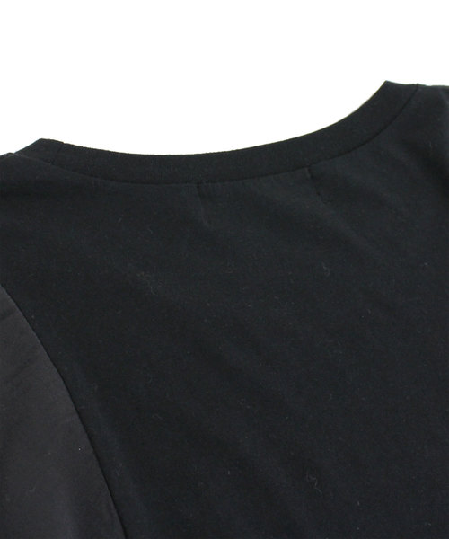 RNA(アールエヌエー)の「M0888 デザインスリーブプルオーバー(Tシャツ/カットソー・レディース・オフホワイト/スミクロ/イエロー/ピンク・MEDIUM)」の12枚目の写真