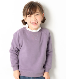 devirock | 裏シャギー長袖スウェットトレーナー 裏起毛(スウェット)