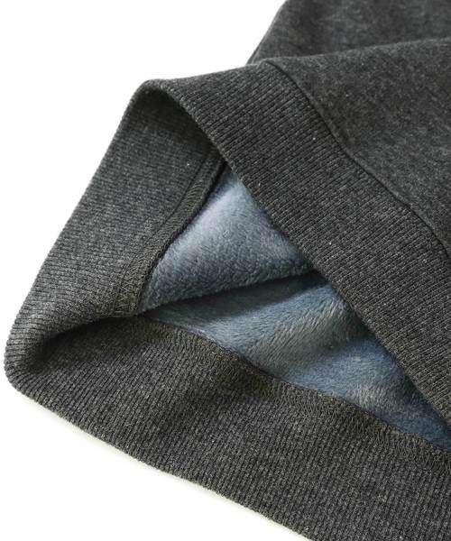 devirock（デビロック）の「裏シャギー長袖スウェットトレーナー 裏起毛（スウェット・キッズ・ブラック/ラベンダー/ヘザーチャコール/ブルー系その他・140cm/150cm/160cm/120cm/130cm/110cm/100cm）」の13枚目の写真