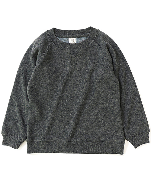 devirock（デビロック）の「裏シャギー長袖スウェットトレーナー 裏起毛（スウェット・キッズ・ブラック/ラベンダー/ヘザーチャコール/ブルー系その他・140cm/150cm/160cm/120cm/130cm/110cm/100cm）」の19枚目の写真