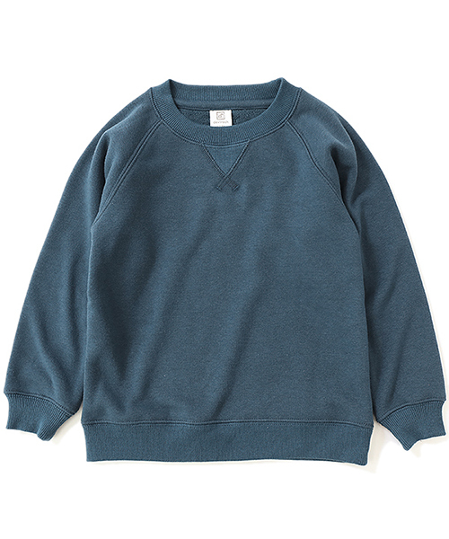 devirock（デビロック）の「裏シャギー長袖スウェットトレーナー 裏起毛（スウェット・キッズ・ブラック/ラベンダー/ヘザーチャコール/ブルー系その他・140cm/150cm/160cm/120cm/130cm/110cm/100cm）」の20枚目の写真