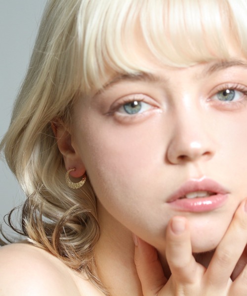 キュイキュイ　cuicui　ペリドット　スナップ　フープ　ピアス cui-cui / キュイキュイ / ジュエリー＆アクセサリー