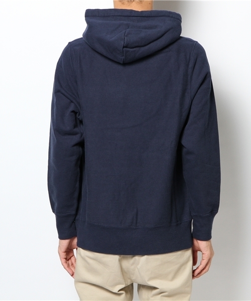 BEAMS（ビームス）の「□BEAMS / カレッジ プルオーバー パーカ（パーカー・メンズ・ホワイト/グレー/グリーン/ネイビー・SMALL/MEDIUM/LARGE）」の6枚目の写真