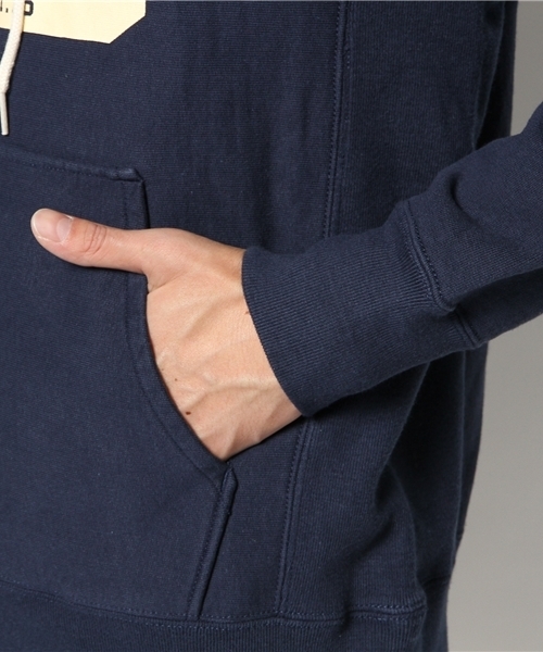 BEAMS（ビームス）の「□BEAMS / カレッジ プルオーバー パーカ（パーカー・メンズ・ホワイト/グレー/グリーン/ネイビー・SMALL/MEDIUM/LARGE）」の8枚目の写真