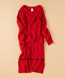 ワンピース レッド 赤色系 ウール ニット ファッション通販 Zozotown