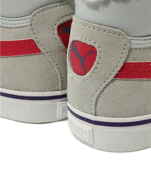 PUMA（プーマ）の「プーマミッド VULC ファー V (KIDS)（スニーカー・キッズ・ネイビー/グレー・17cm/18cm/15cm/16cm/12cm/20cm/21cm/14cm/19cm/13cm）」の9枚目の写真