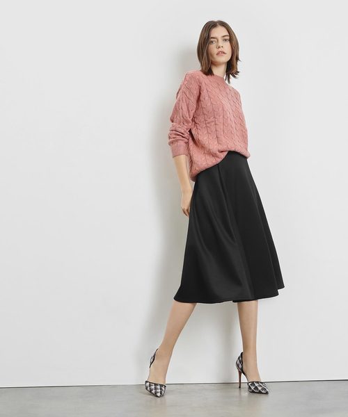 CHARLES & KEITH(チャールズ & キース)の「ラフィアドルセイヒール / Raffia D'orsay Heels(パンプス・レディース・ブラック/ブラウン/ベビーピンク・22.5cm/23cm/23.5cm/24.5cm/25cm)」の17枚目の写真