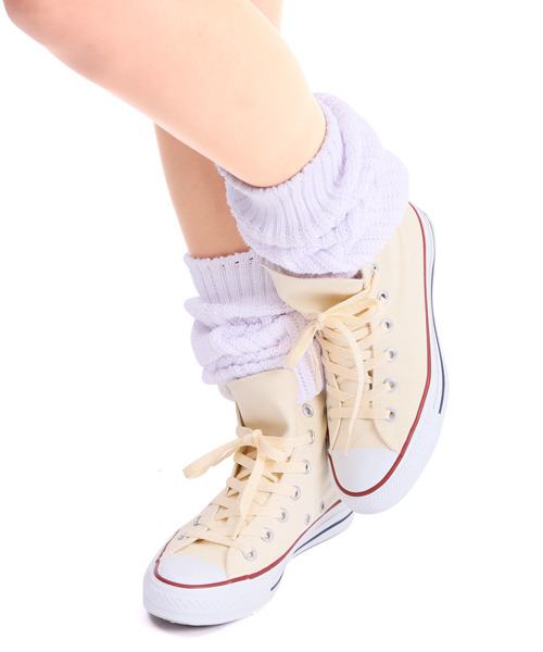 WEGO（ウィゴー）の「WEGO/ルーズソックス（ソックス/靴下・レディース・ホワイト/ブラック/サックスブルー/パープル/ピンク・FREE）」の14枚目の写真