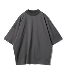 CABaN コットン ビルドネックTシャツ