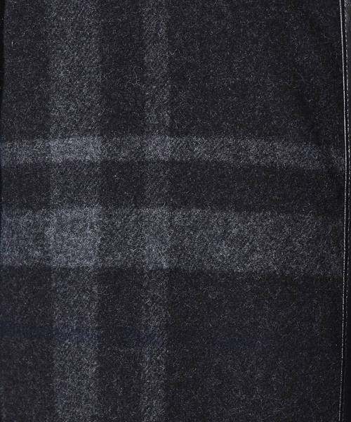 5351 POUR LES HOMMES(ゴーサンゴーイチプールオム)の「【Lanificio F.lli Mannelle社】フーディーコート(ステンカラーコート・メンズ・チャコールグレー/ブラック・44/46/48/50)」の18枚目の写真