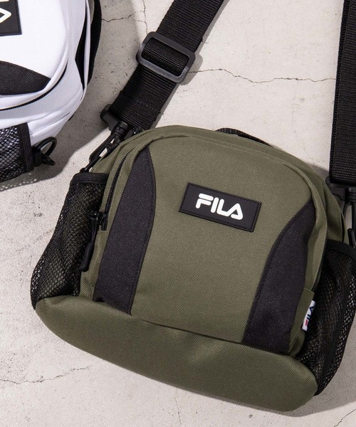 FILA（フィラ）の「∴WEGO/FILA別注ショルダーバッグ（ショルダーバッグ・レディース・ホワイト/ブラック/カーキ・FREE）」の3枚目の写真