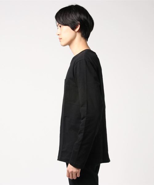 Nudie Jeans(ヌーディージーンズ)の「Rudi 長袖Tシャツ(Tシャツ/カットソー・メンズ・ブラック/ホワイト・SMALL/MEDIUM/X-SMALL/LARGE)」の3枚目の写真
