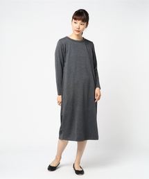 Lace Ladies（レースレディース）の「ゆったり裏起毛ふんわりあったか ロングワンピース（ワンピース）」