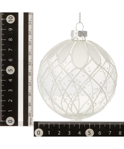 激安アウトレット高評価 Francfranc フランフラン のファッション クリア インテリアアクセサリー Francfranc フランフラン のインテリアアクセサリー ガラス オーナメント グリッター ガラス オーナメント インテリア セール