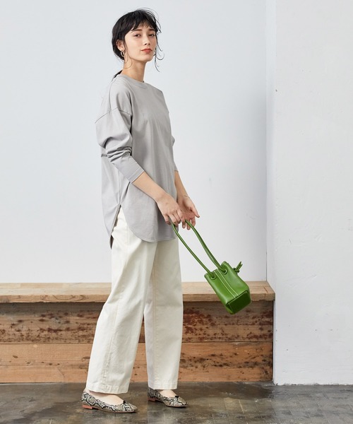 ADAM ET ROPE' アダムエロペ バレエシューズ リボン付き ADAM ET