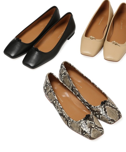 ADAM ET ROPE'（アダムエロペ）の「スクエアトゥバレエシューズ